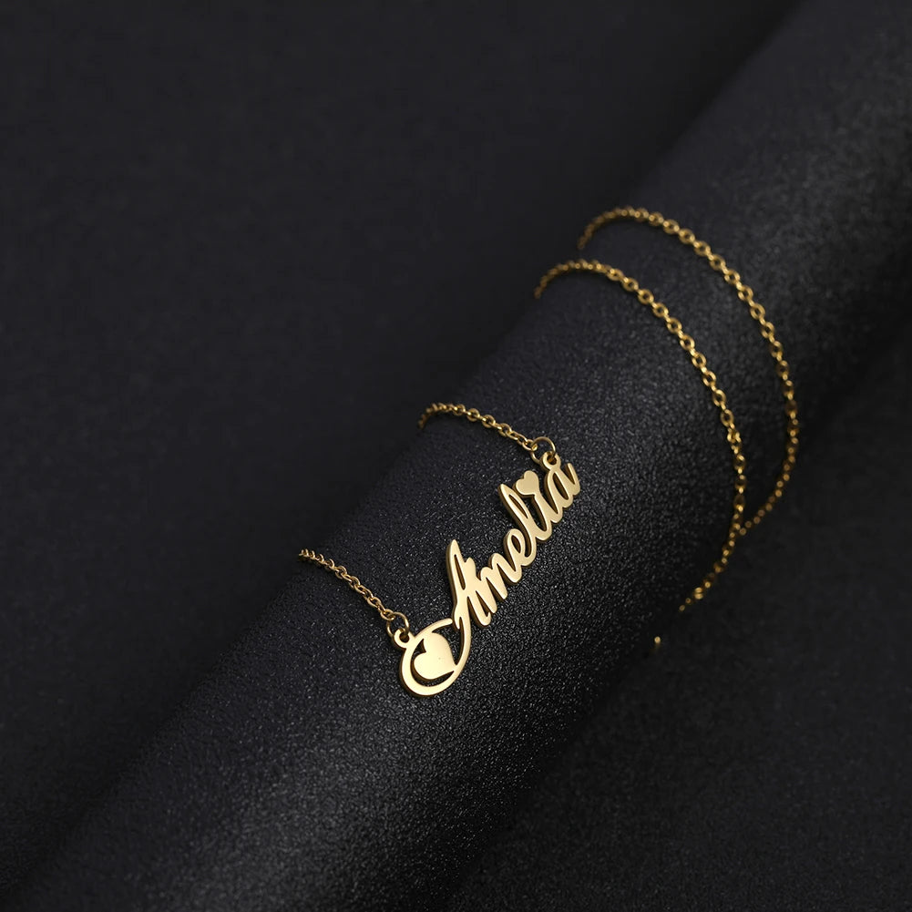 Custom Name Necklace – Personalised Gold & Silver Choker