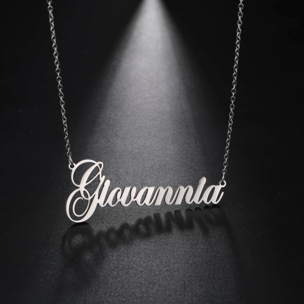 Custom Name Necklace – Personalised Gold & Silver Choker