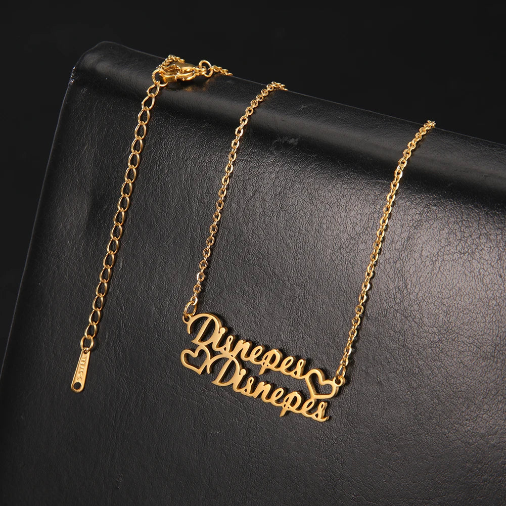 Custom Name Necklace – Personalised Gold & Silver Choker