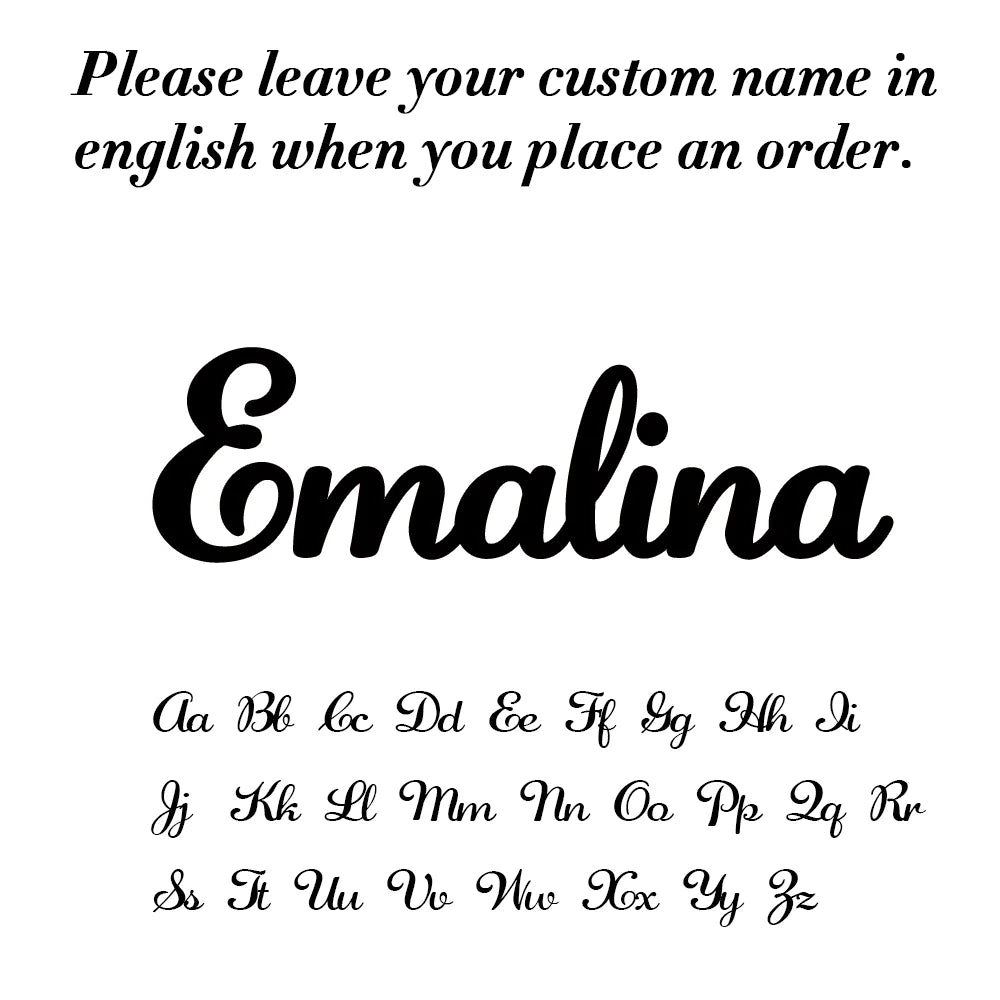 JED Jewelry Custom Name Necklace Personalized Golden Choker Stainless Steel Necklace For Women Man Customized Jewelry Weddings Gifts