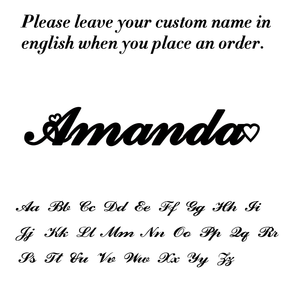 Custom Name Necklace – Personalised Gold & Silver Choker
